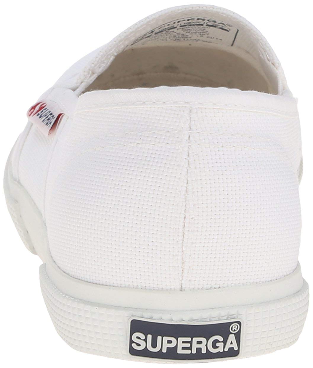 SUPERGA Womens COTW Canvas Low Top Slip On Fashion Sneakers, White ...