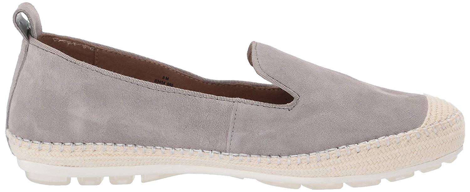 Blondo+Womens+Bella+Suede+Closed+Toe+Slide+Flats+Grey+Size+8.0 for