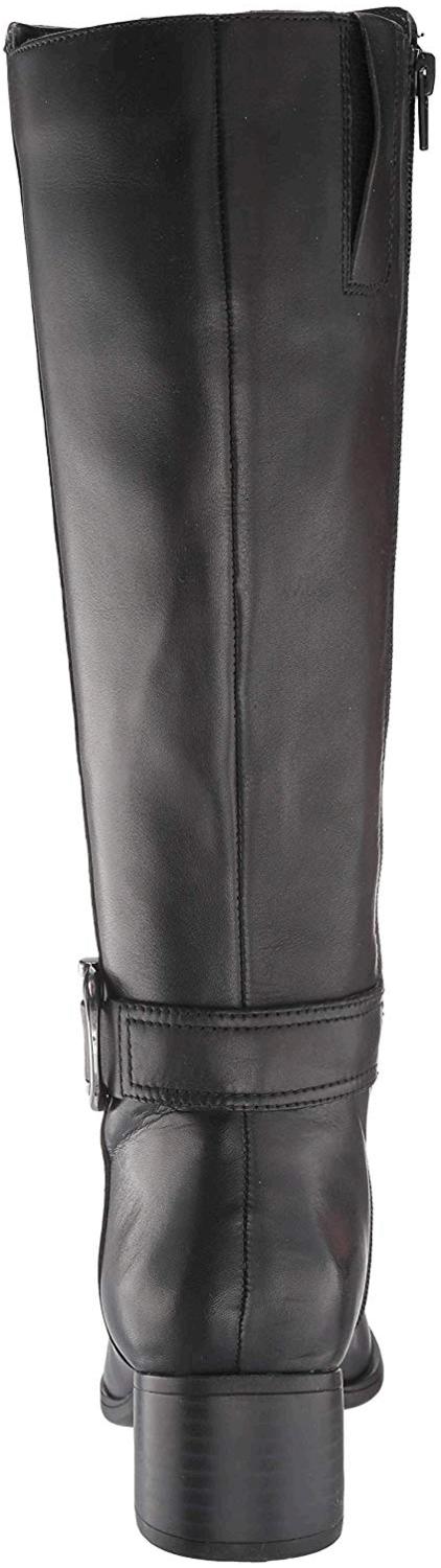Naturalizer Womens Kelso Almond Toe Knee High Fashion Boots, Black ...