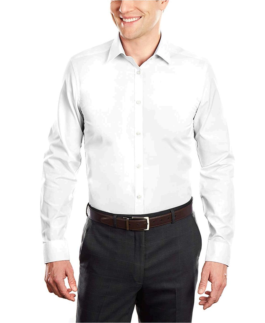 mens fitted dress shirt