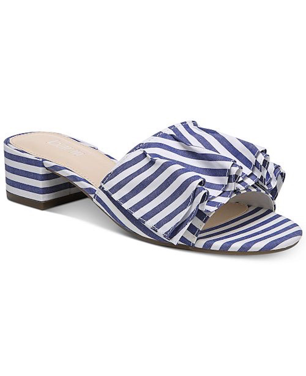 janis ruffled sandals