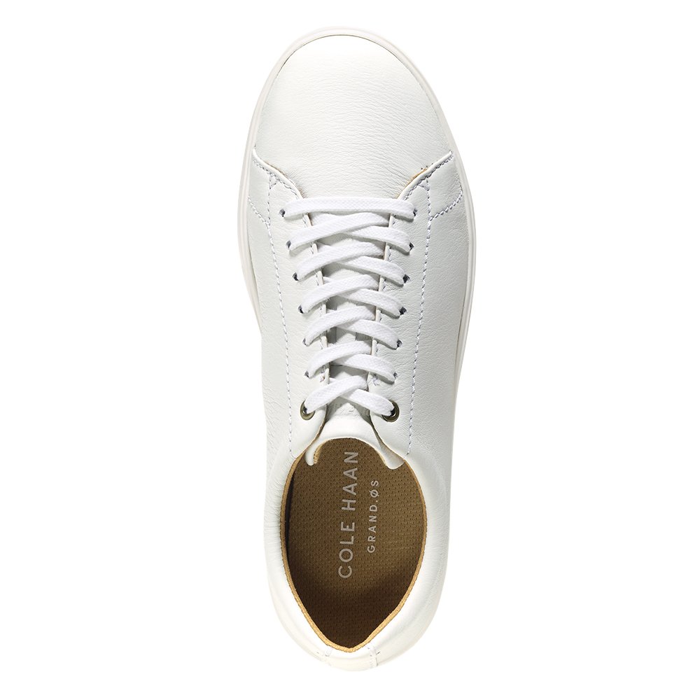 Cole Haan Womens grand crosscourt II Low Top Lace Up Fashion, White ...