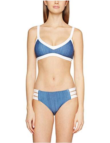 seafolly navy bikini bottoms