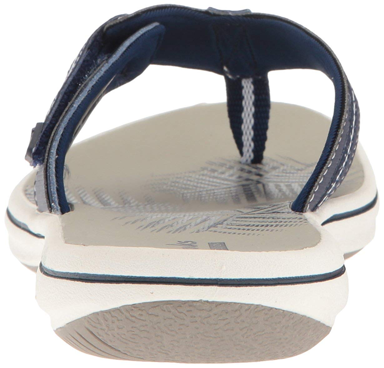 CLARKS Women's Brinkley Jazz Flip Flop, Navy Synthetic, Size 8.0 kIbh ...