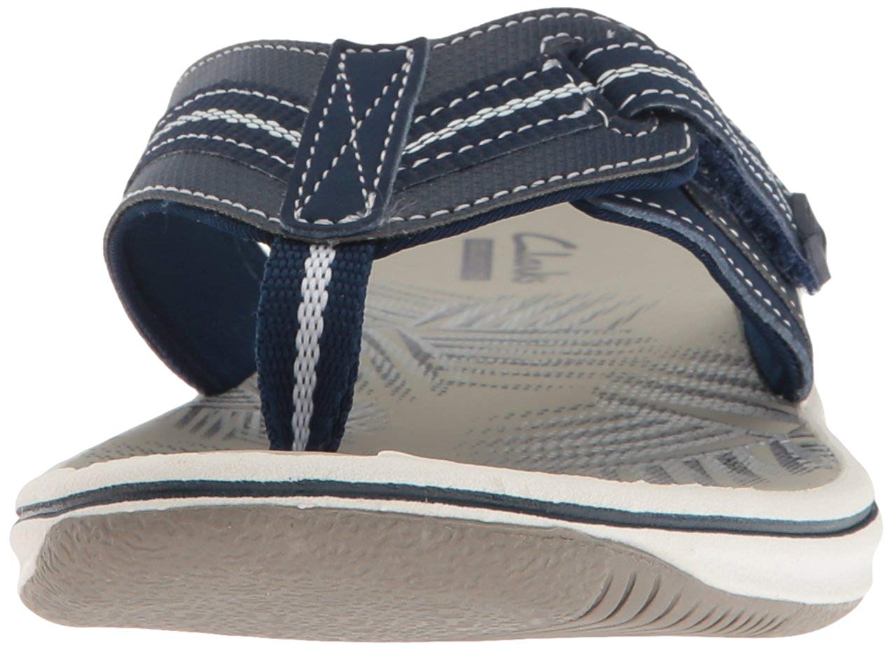 CLARKS Women's Brinkley Jazz Flip Flop, Navy Synthetic, Size 8.0 kIbh | eBay