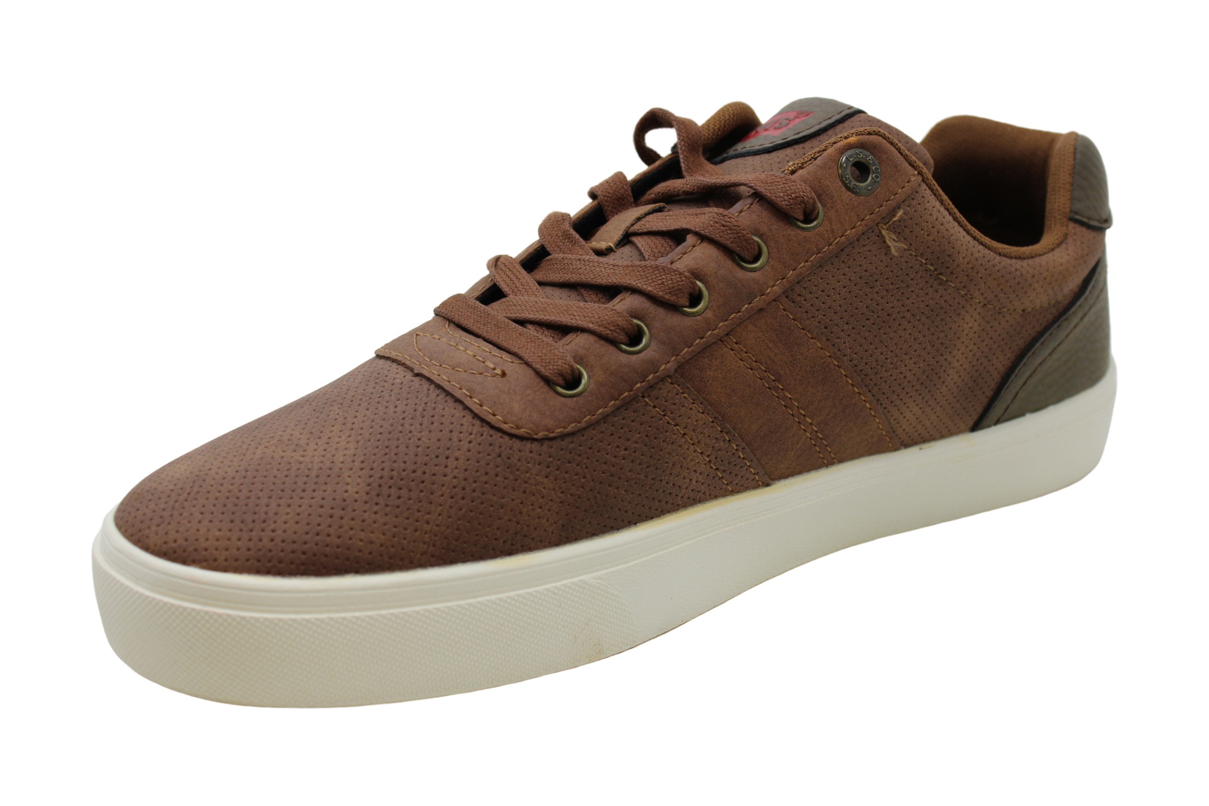 Levi's Men's Shoes 519221-u51 Low Top Lace Up Fashion Sneakers, Brown, Size 12.0 | eBay