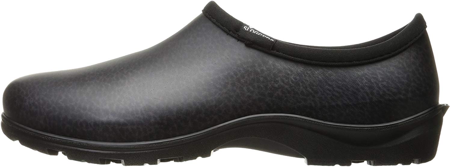 Sloggers Men's Shoes Waterproof Shoe Slip On Casual Clogs, Black, Size ...