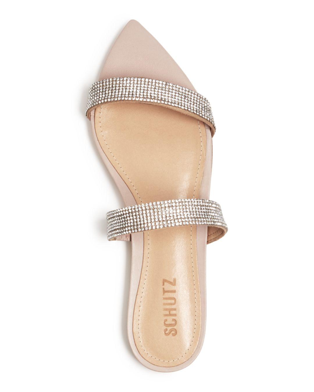 schutz mizzy slide sandals