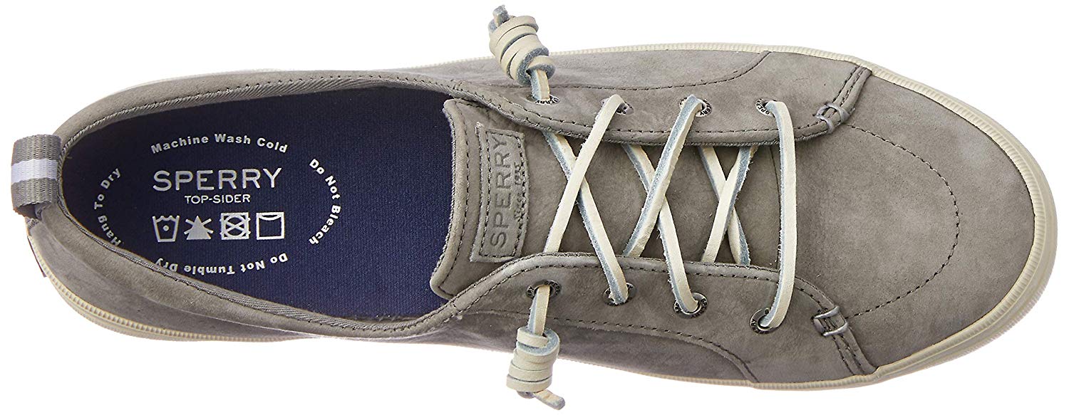 sperry crest vibe washable leather sneaker