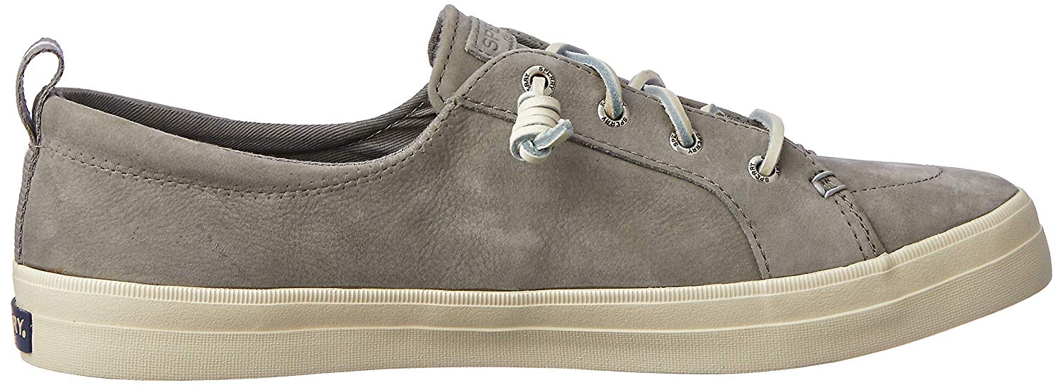 crest vibe washable leather barrel lace sneaker