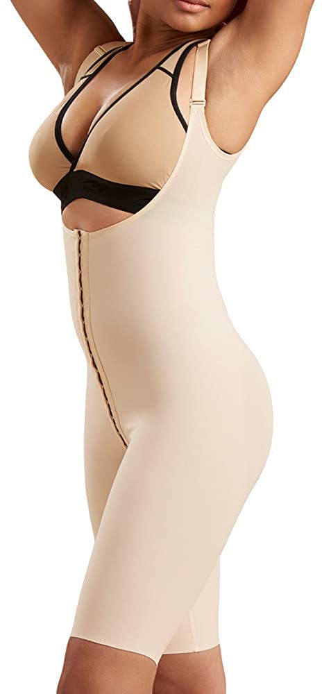 Marena Recovery Knee-Length Post Surgical Compression Girdle, Beige, Size | eBay