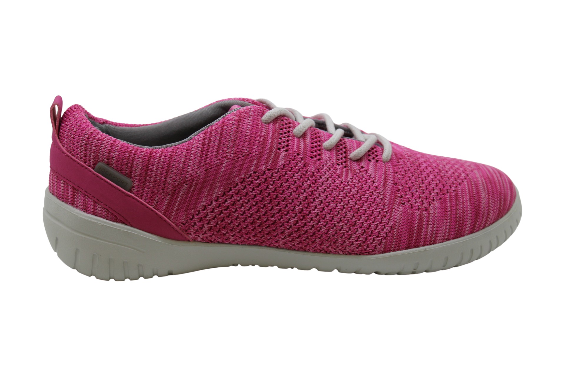 Rockport Women's Shoes Raelyn Knit Tie Low Top Lace Up Fashion, Pink ...