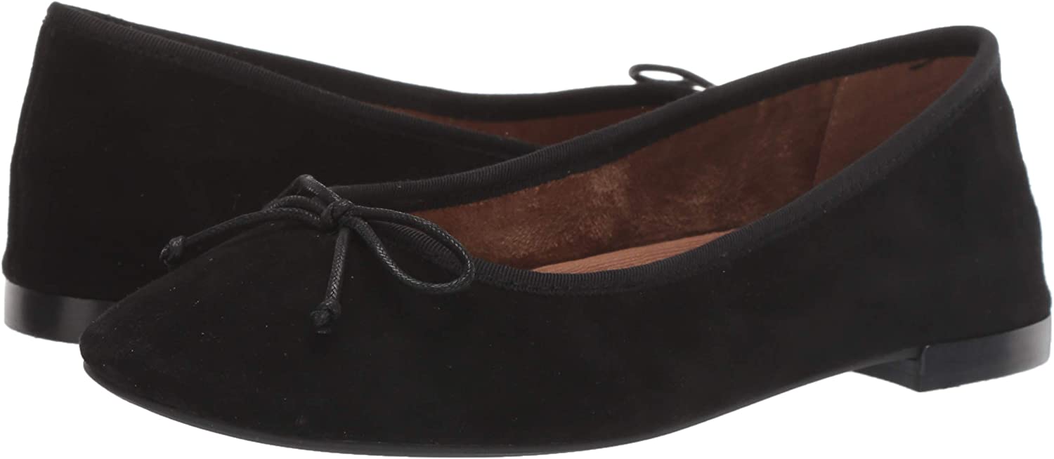 Aerosoles Women's Homerun Ballet Flat, Black Suede, Size 8.0 Lt4s | EBay