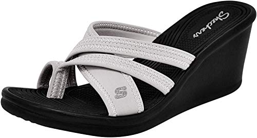 skechers cali wedge sandals