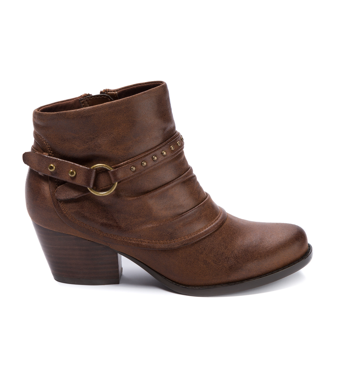 Bare Traps Womens Rosea Almond Toe Ankle Fashion Boots, Brush Brown ...