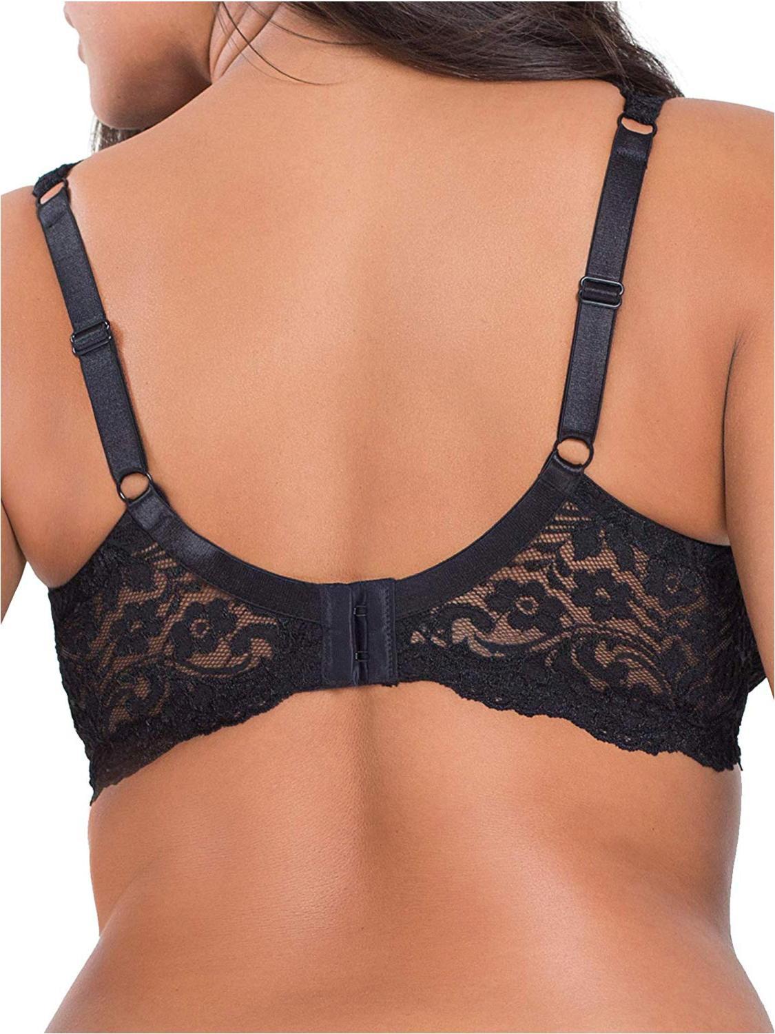 Smart And Sexy Women S Plus Size Curvy Signature Lace Unlined Black Size 42dd Ni Ebay