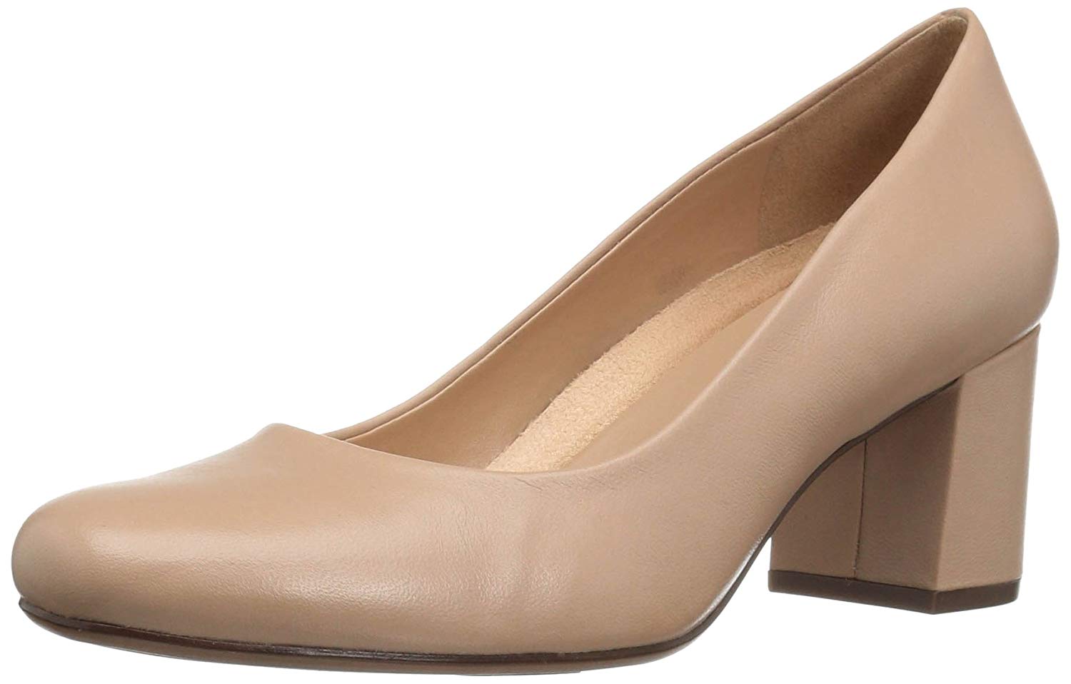 Naturalizer Womens Whitney Leather Closed Toe Classic Pumps, Taupe ...