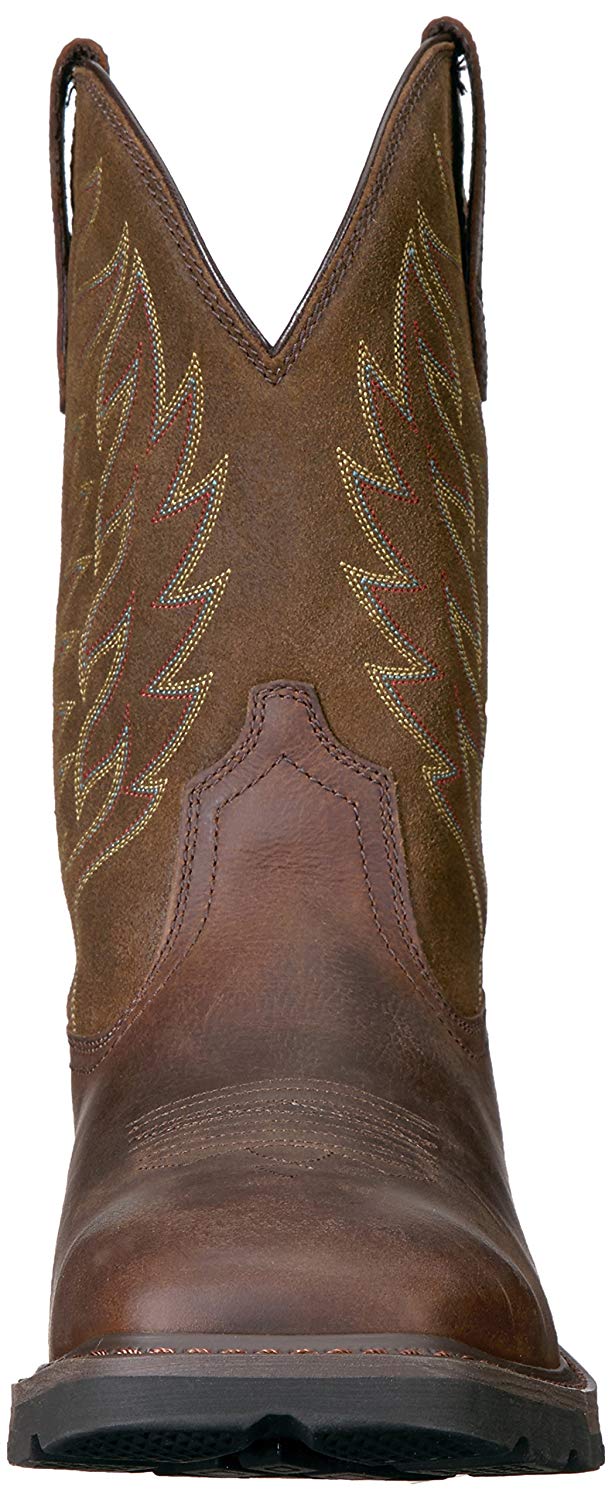 mid calf western boot