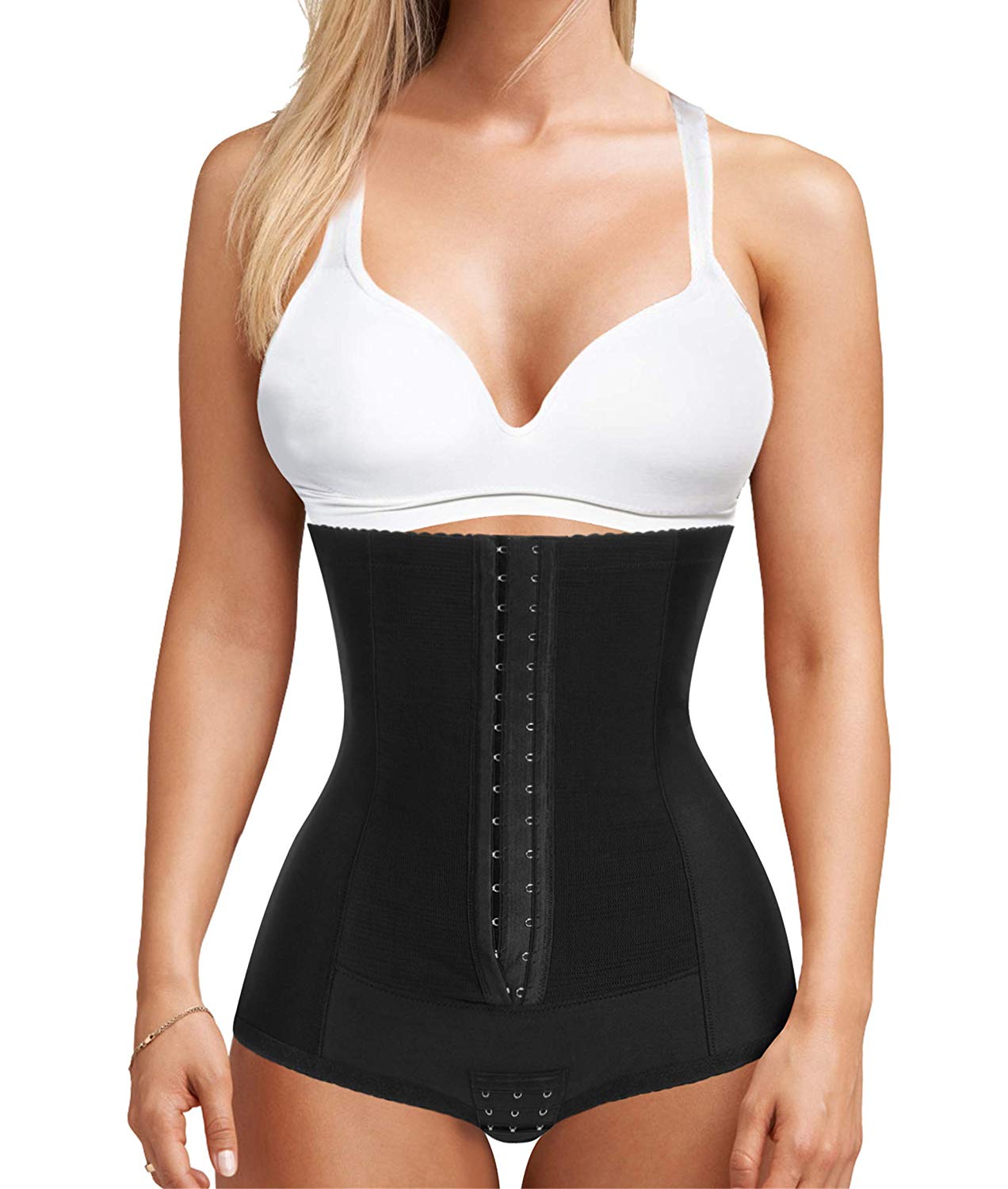 Eleady Women Butt Lifter Shapewear Hi Waist Tummy Control Black Size