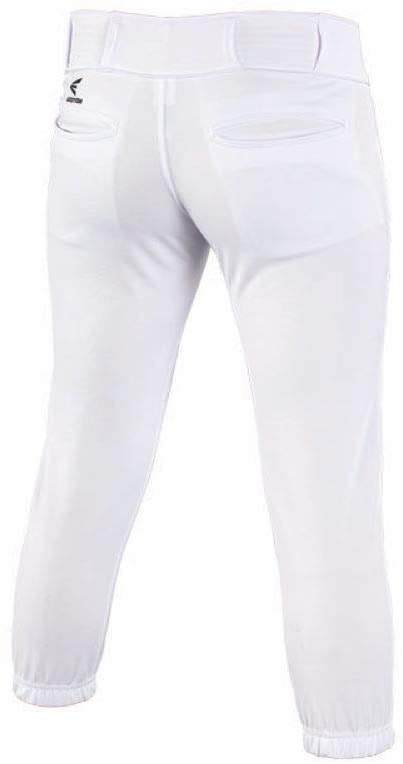 girls white softball pants