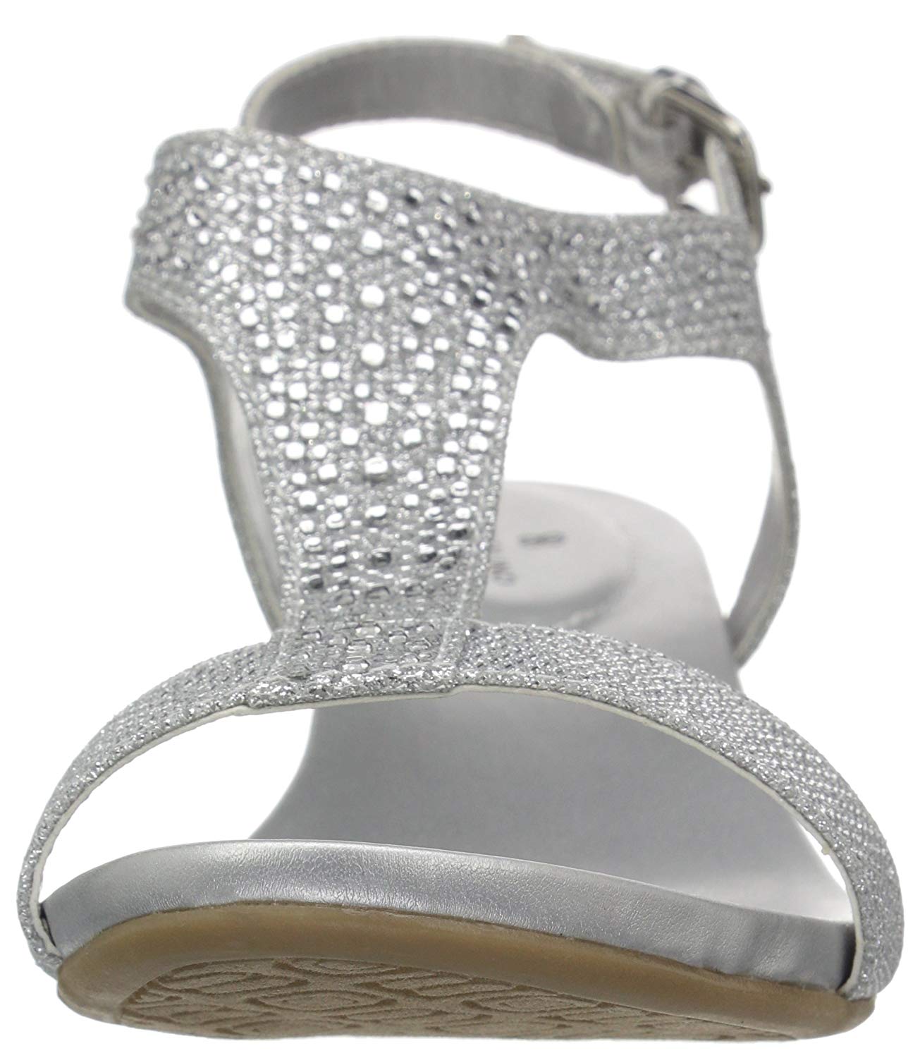 Bandolino Women's Gruglia Wedge Sandal, Silver, Size 5.5 ERdd | eBay