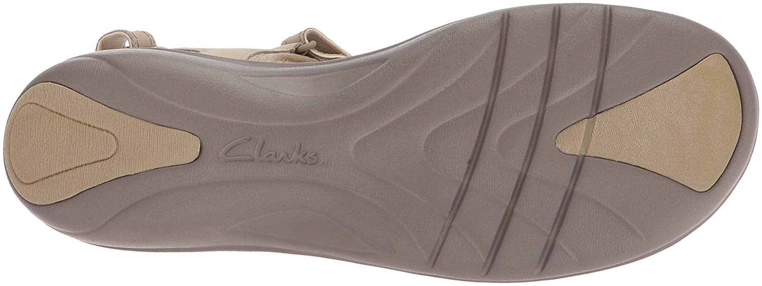 Jade Sandalias 0 arena de tamaño 10 Clarks uk us mujer Saylie 8 para Frz1Fx