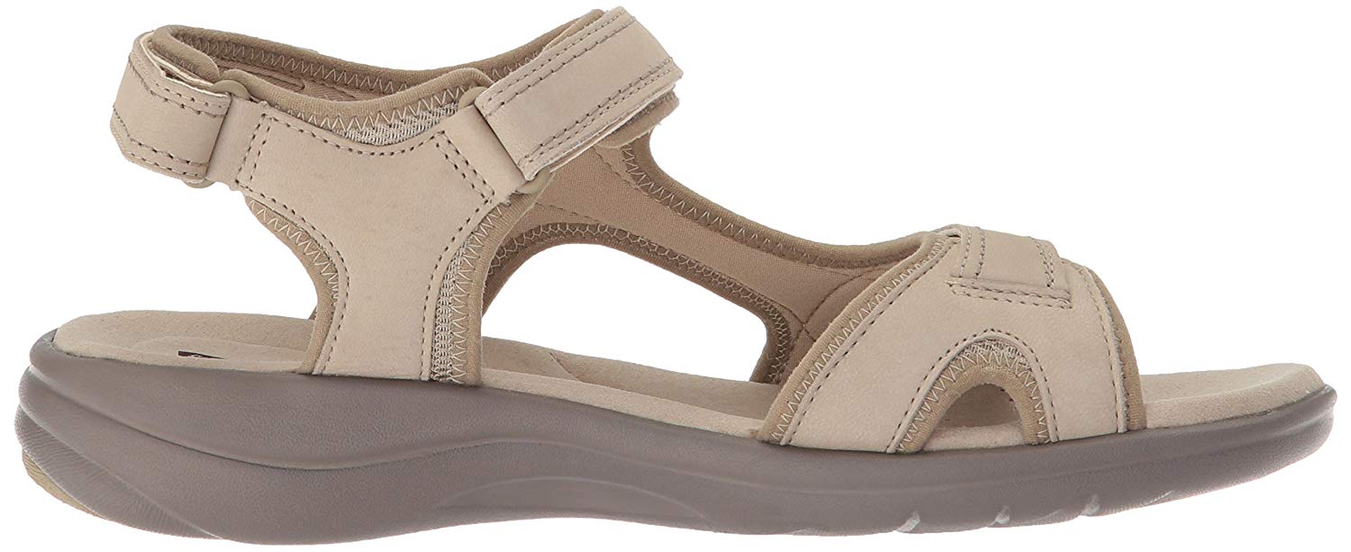Jade Sandalias 0 arena de tamaño 10 Clarks uk us mujer Saylie 8 para Frz1Fx