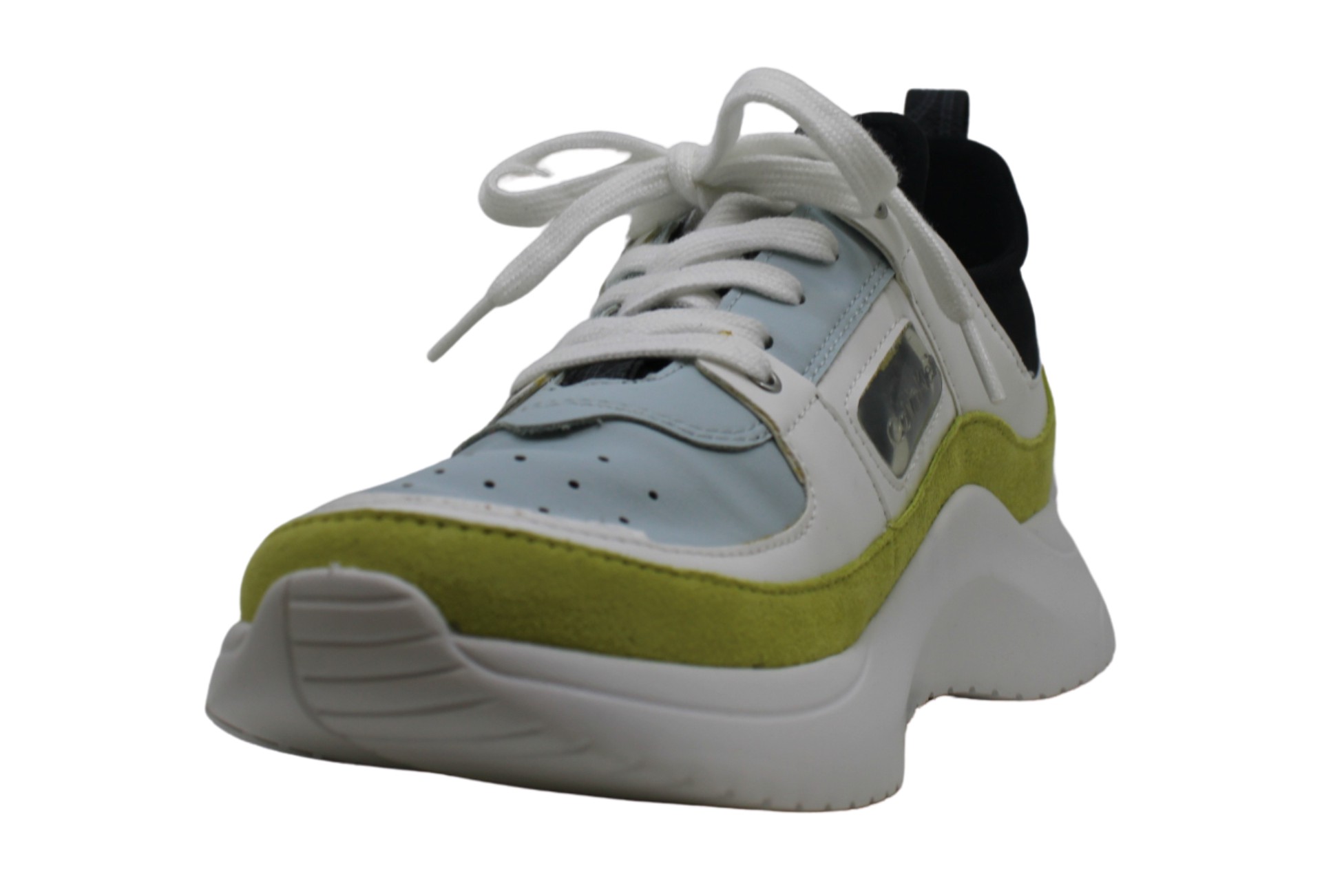 calvin klein ultra leather neoprene sneakers