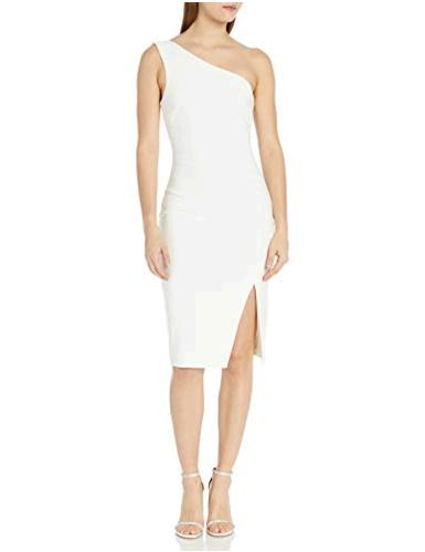 likely one shoulder gown