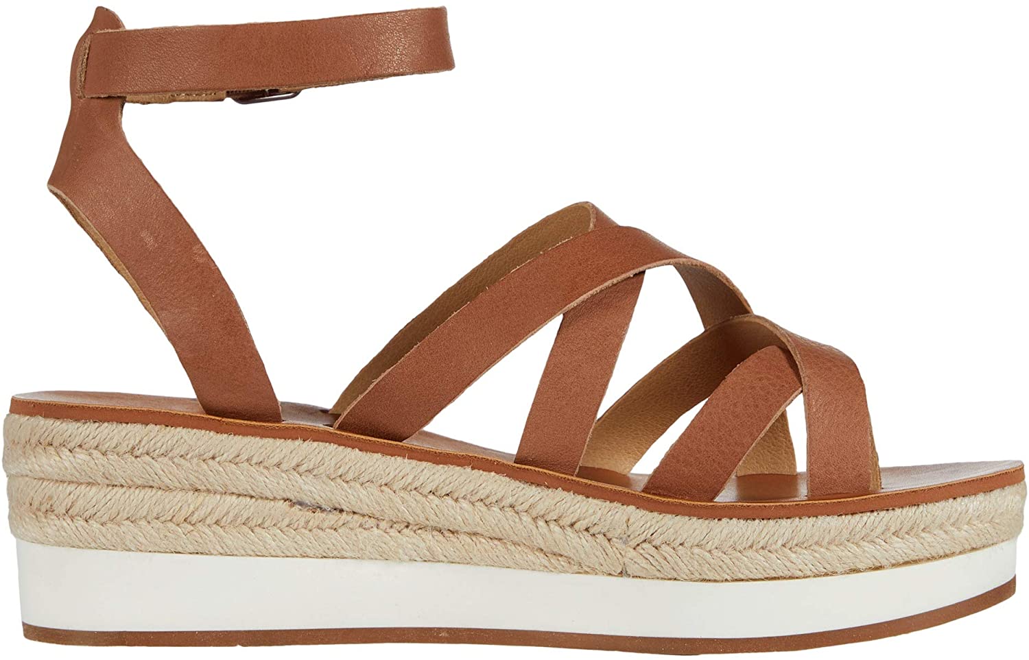 Lucky Brand Women's Jakina Espadrille Wedge Sandal, Latte, Size 7.0 TliF | eBay