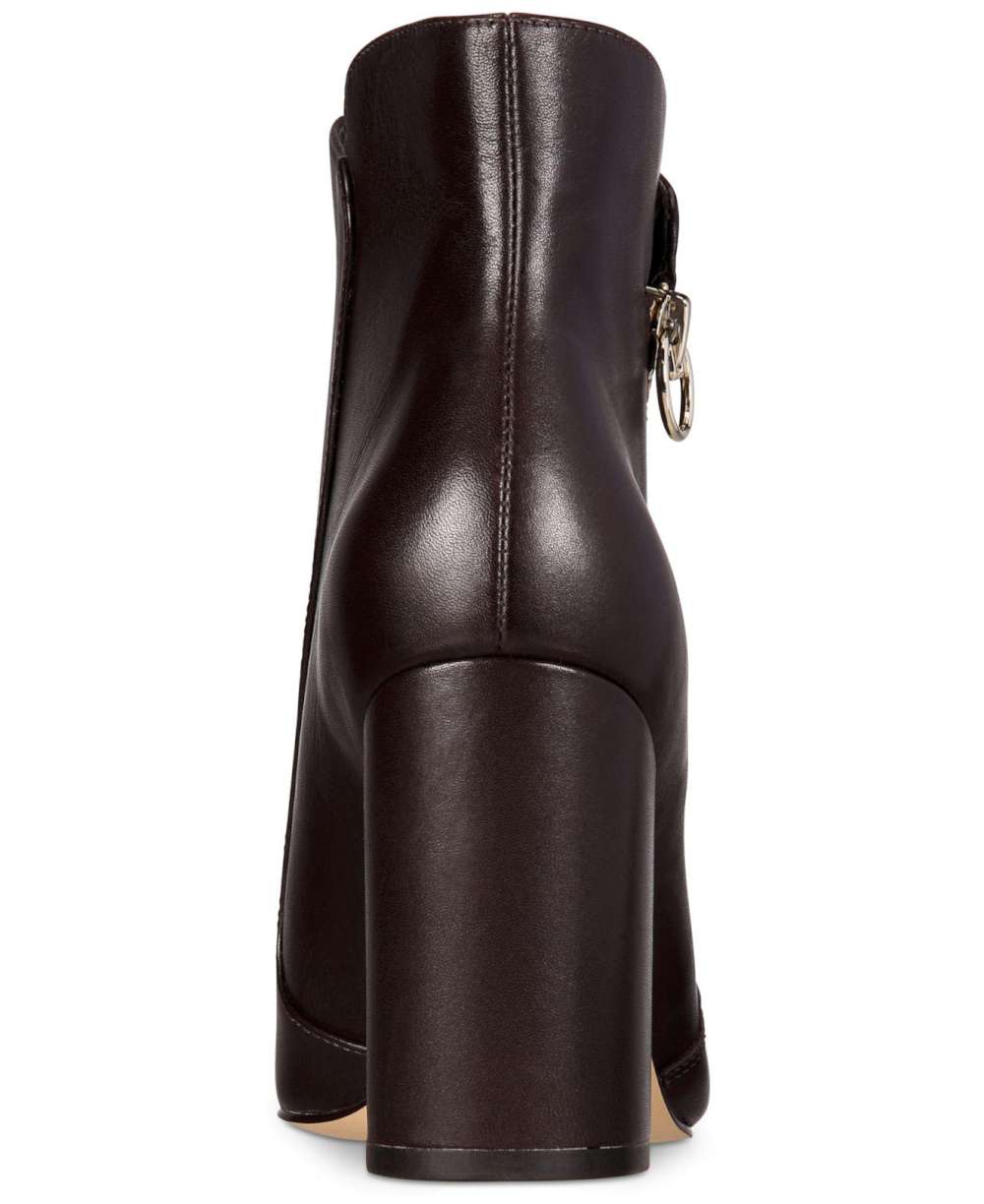 russity zippered booties