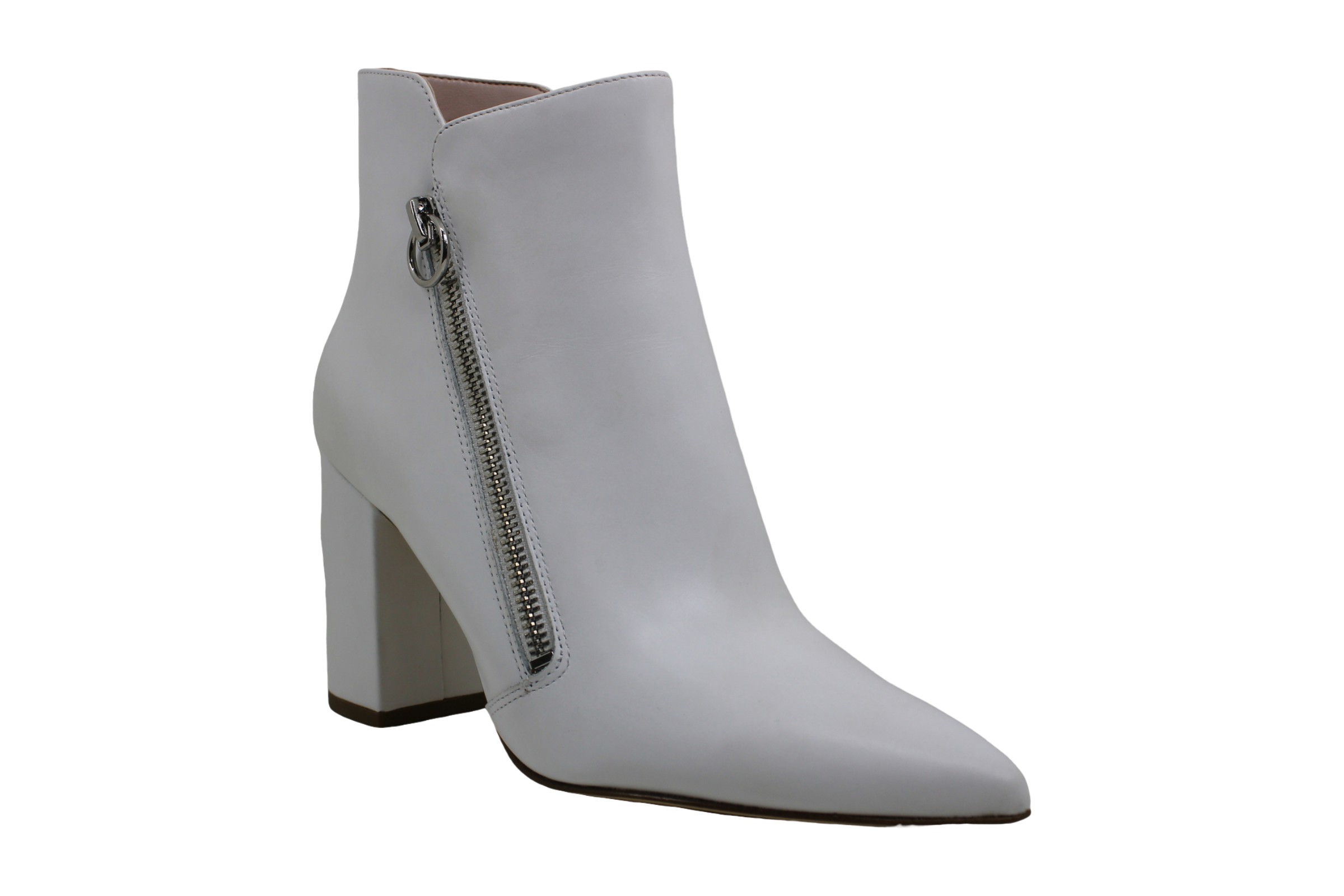 Nine West Womens Russity Leather Ankle Boot