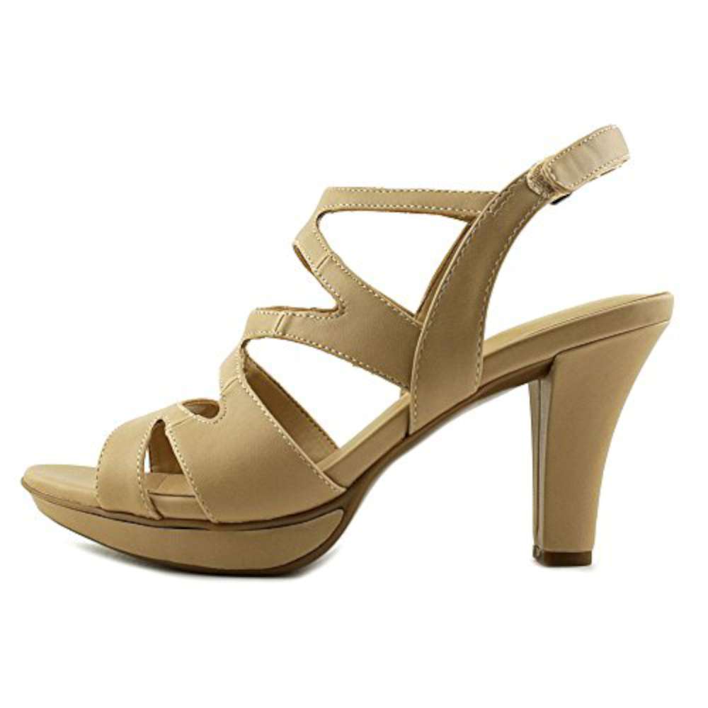 Naturalizer Womens Dianna Open Toe Casual Strappy Smooth Taupe Size 75 Naturalizer Womens Dianna Open Toe Casual Strappy Smooth Taupe Size 75