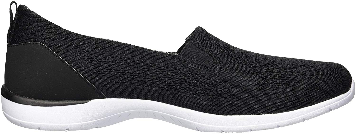 Copper Fit Womens Merry Mesh Fabric Low Top Slip On Fashion, Black ...