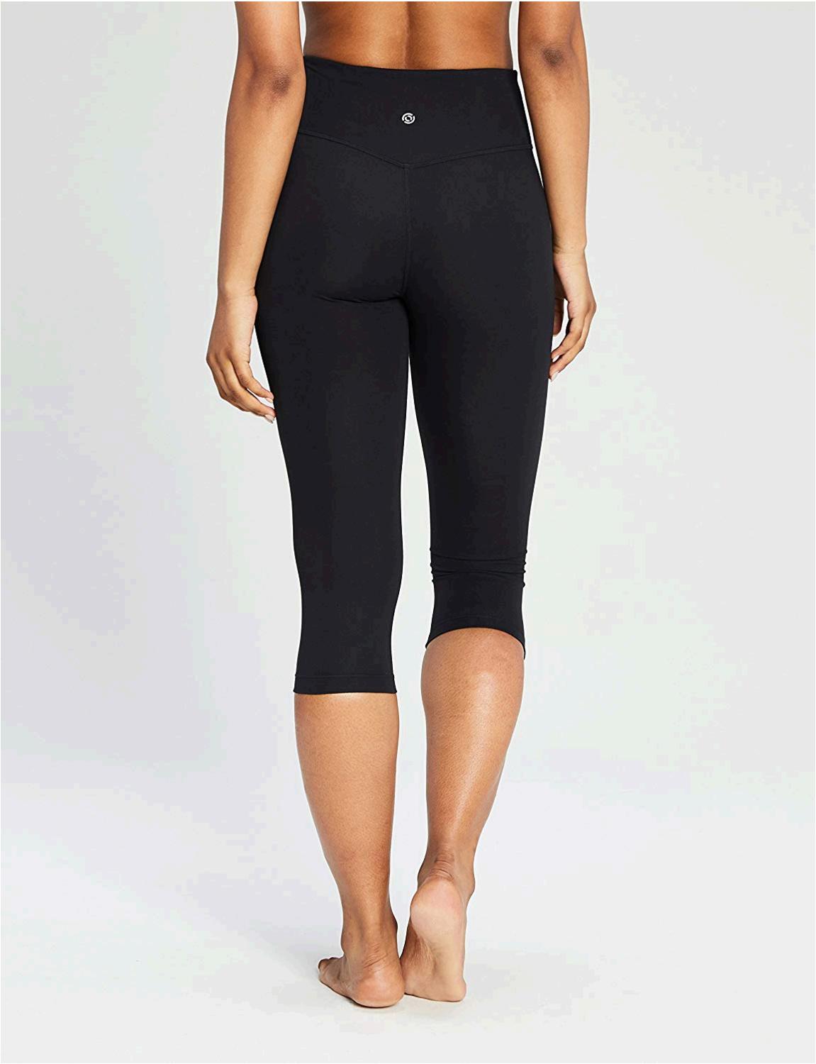 Lululemon Womens Capri Leggings Size 8 Cropped Yoga Pants Black