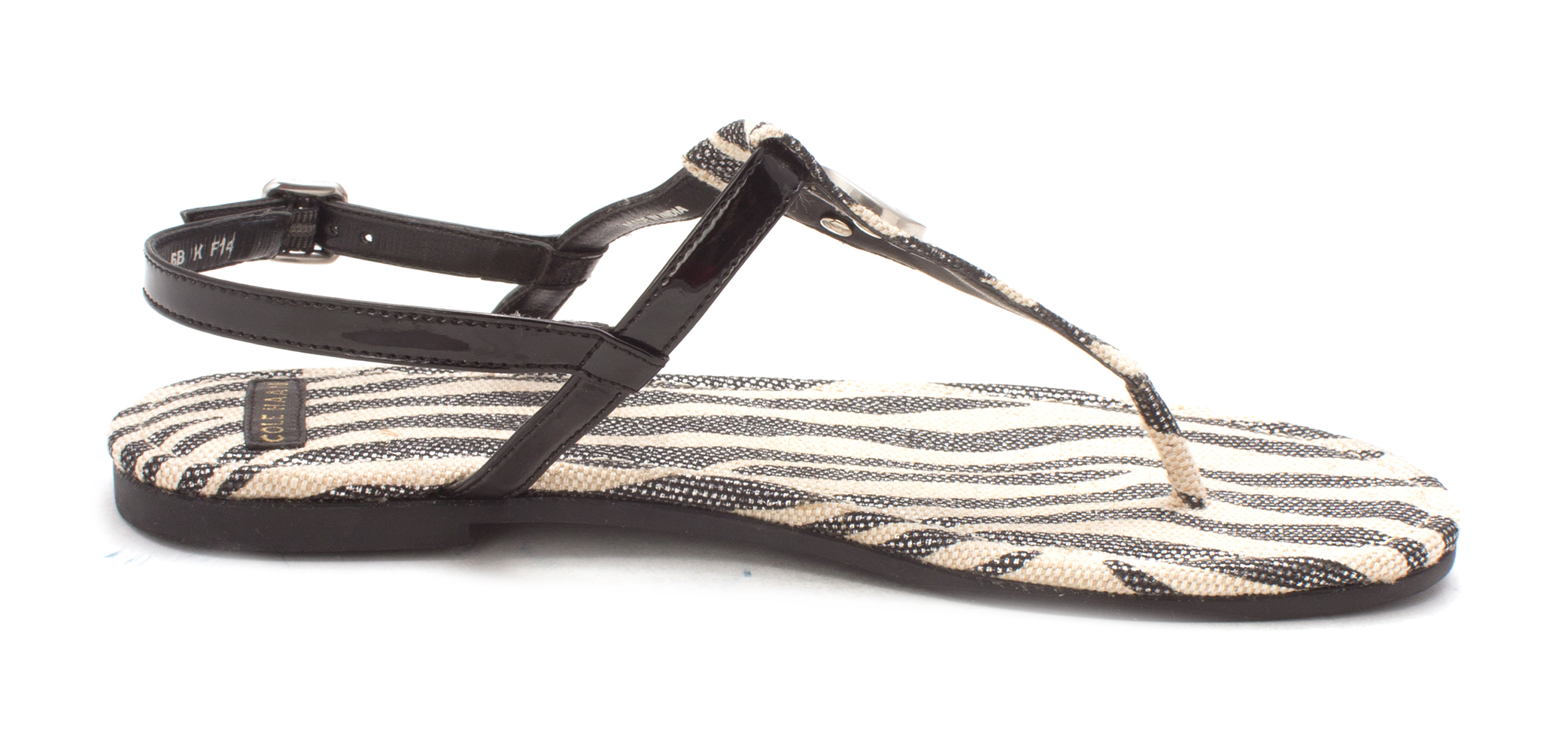 Cole Haan Womens Jillsam Open Toe Casual TStrap Sandals Beige Size 60 Cole Haan Womens Jillsam Open Toe Casual TStrap Sandals Beige Size 60