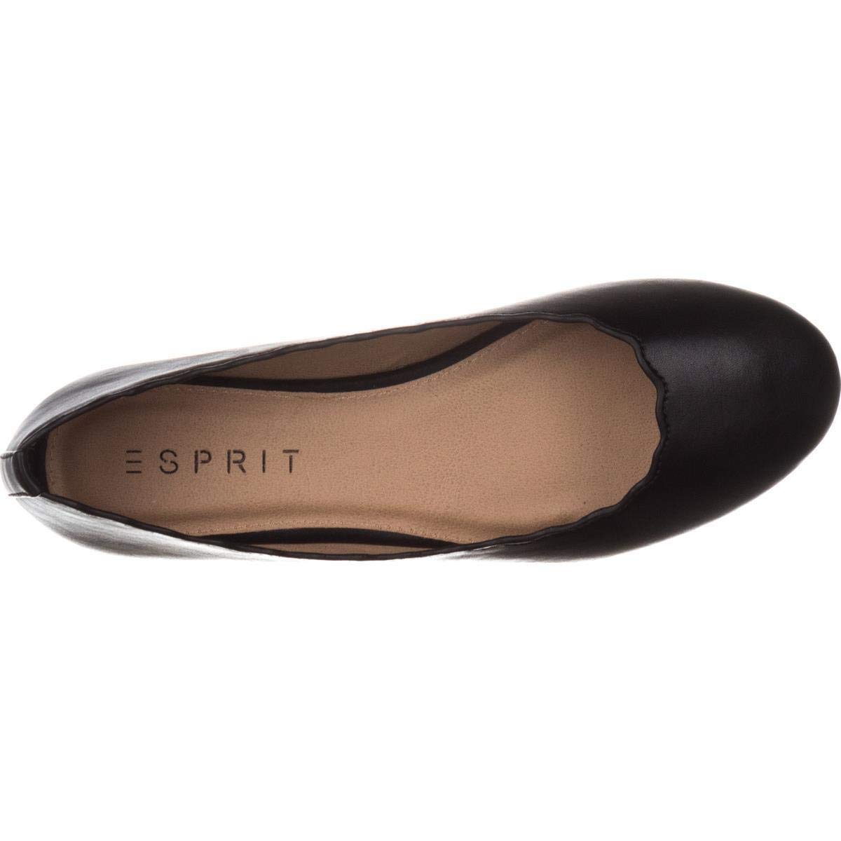 round toe ballerina flats