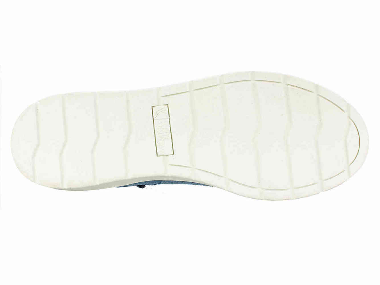 White Mountain Beaumont Leather Zip Fashion Sneakers - Blue Jean - Size 5.0 fUwr