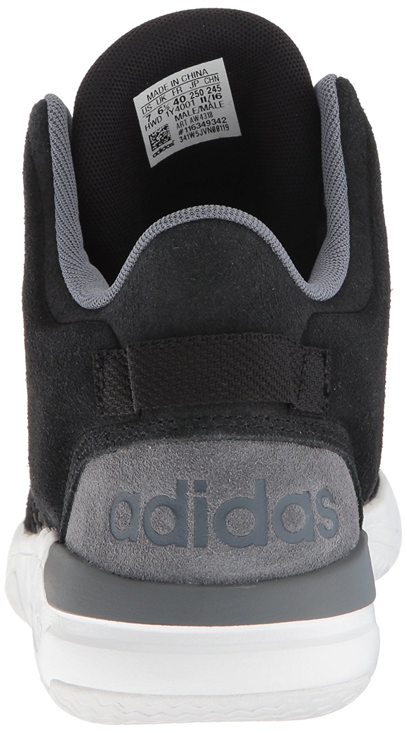 adidas uomini cloudfoam revival a metà scarpe da basket, black / onix adidas uomini cloudfoam revival a metà scarpe da basket, black / onix
