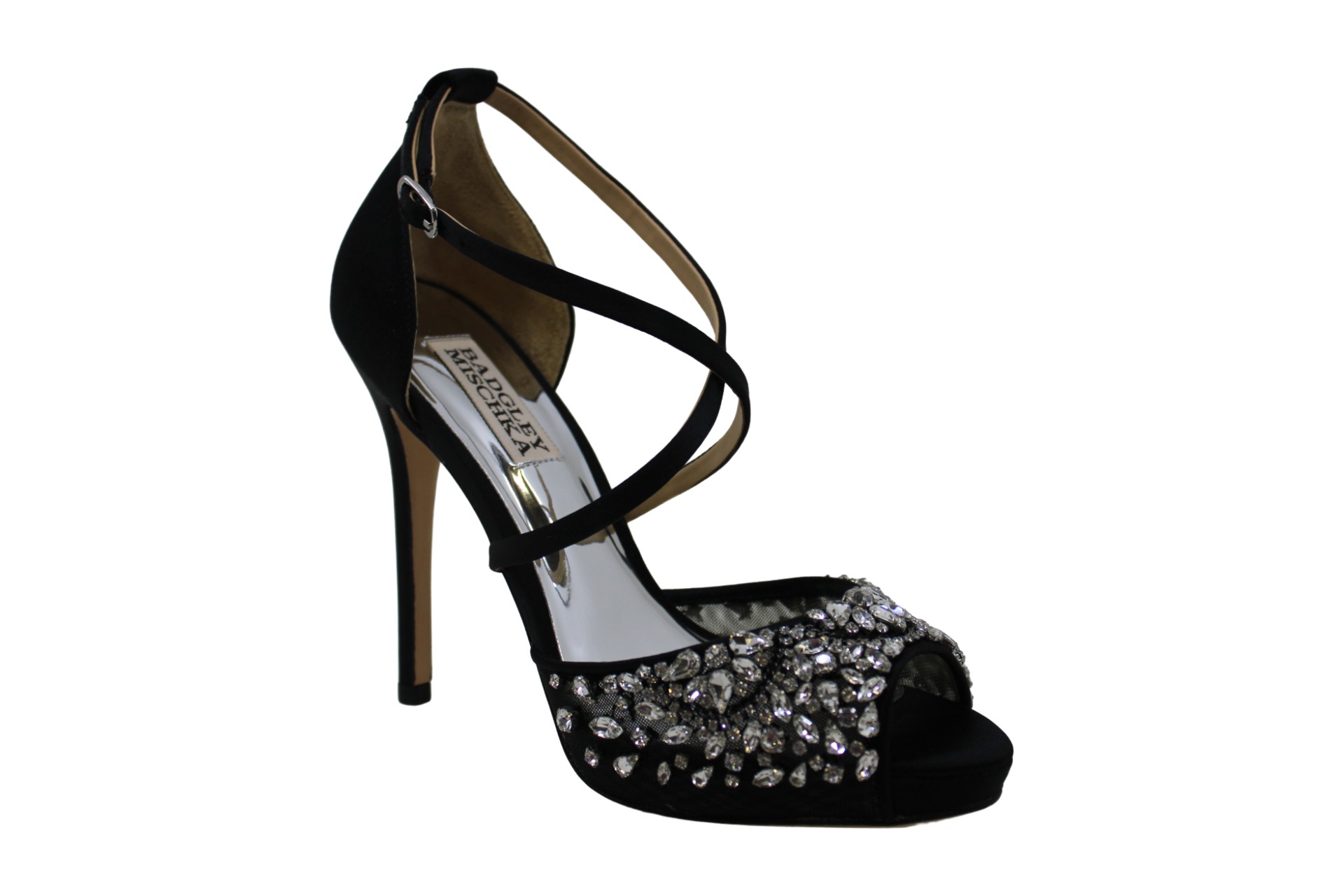 badgley mischka lyzbeth evening shoes