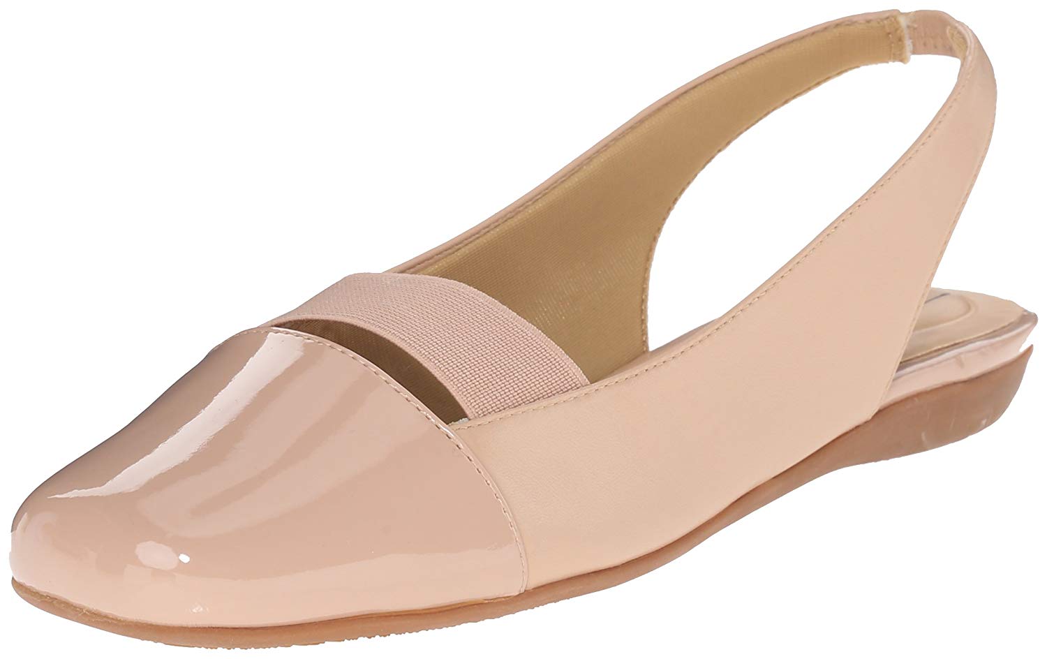 square toe sling backs