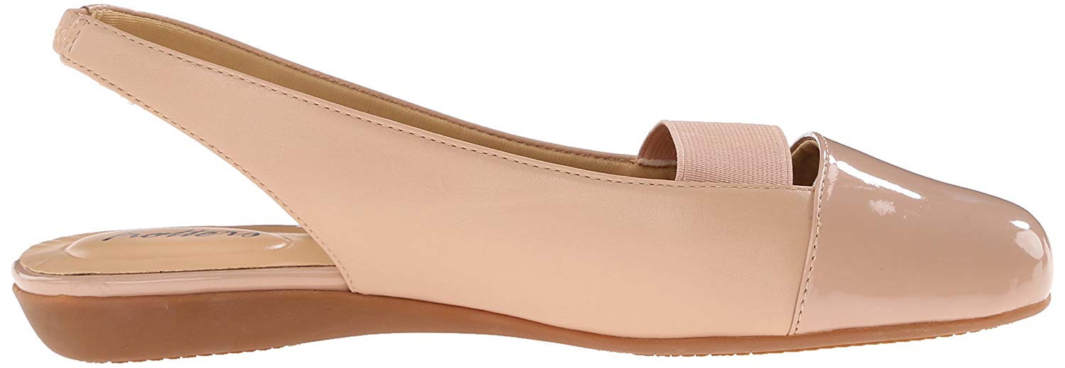 slingback square toe shoes