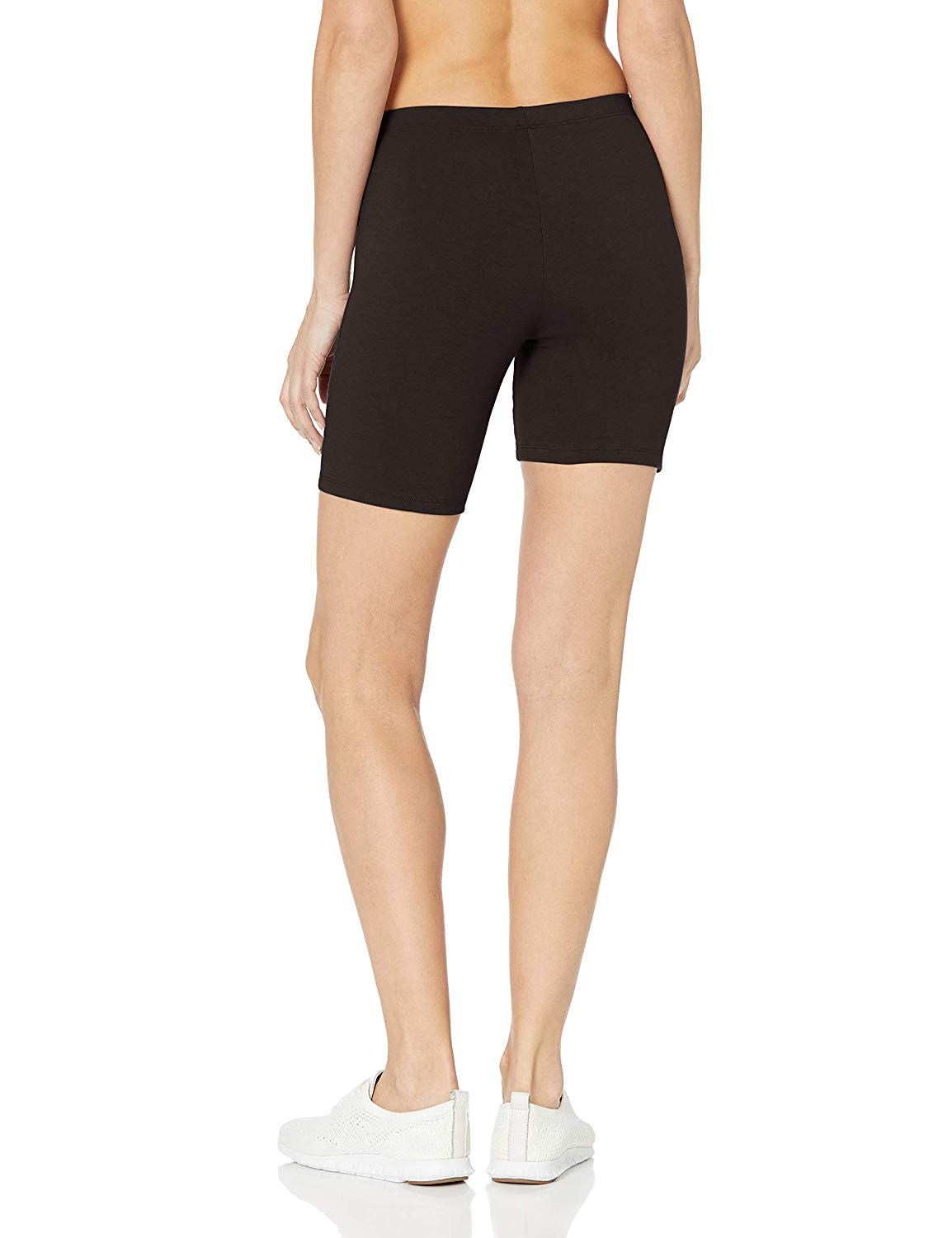 Hanes Women's Stretch Jersey Bike Short, Black, XX-Large, Black, Size ...