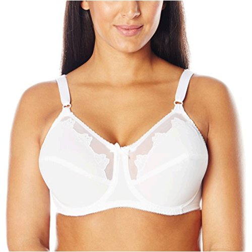 Bali Flower Underwire Support Bra 180bali 32D White, White, Size 32D eBay