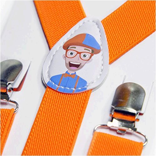 Download Blippi Kids Orange Suspenders and Bow Tie for, Orange ...