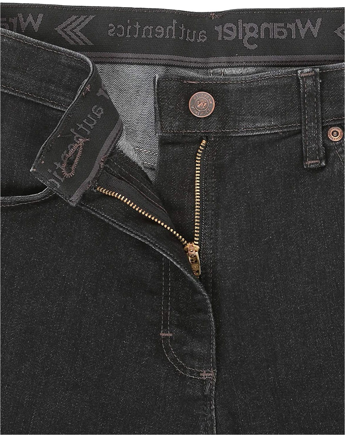 wrangler stretch waist jeans