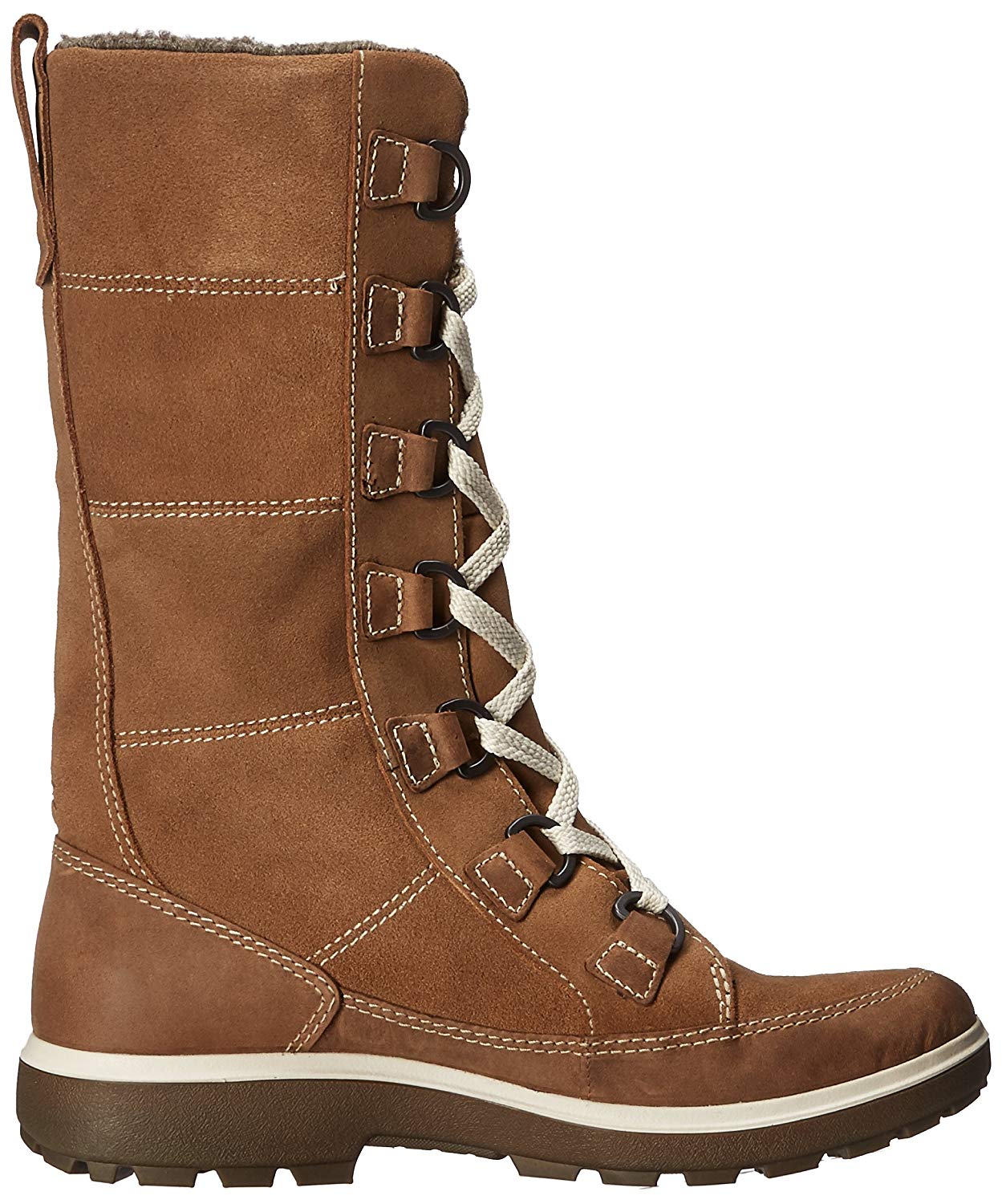 womens leather mid calf combat boots