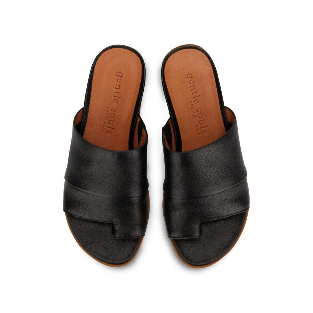 Gentle Souls Women's Shoes Lavern Open Toe Casual Sport Sandals, Black ...