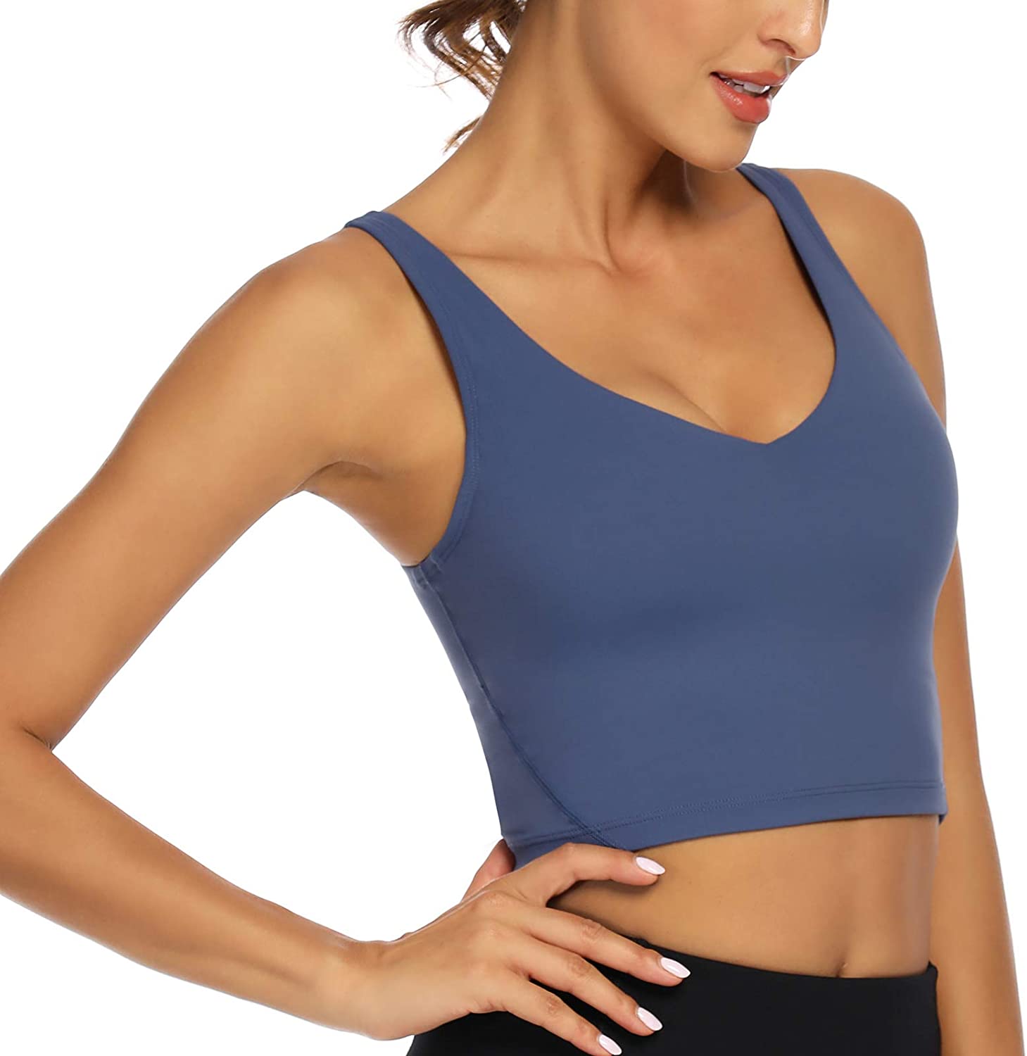 padded crop top bra uk