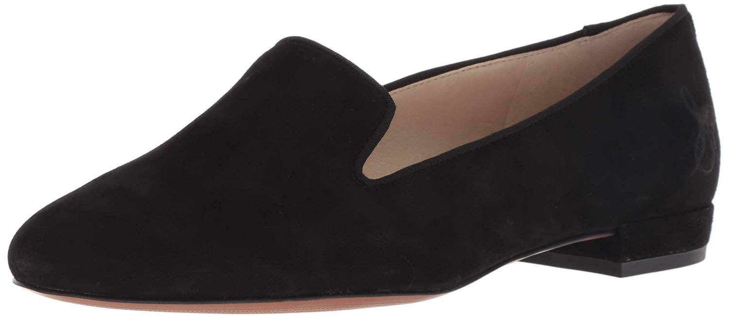 black loafers womens suede